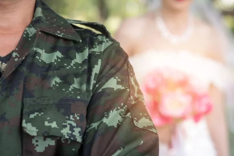 Why do military guys rush into marriage