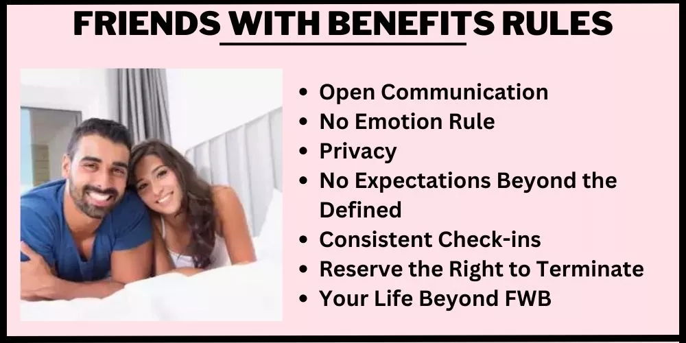 Friends with benefits rules